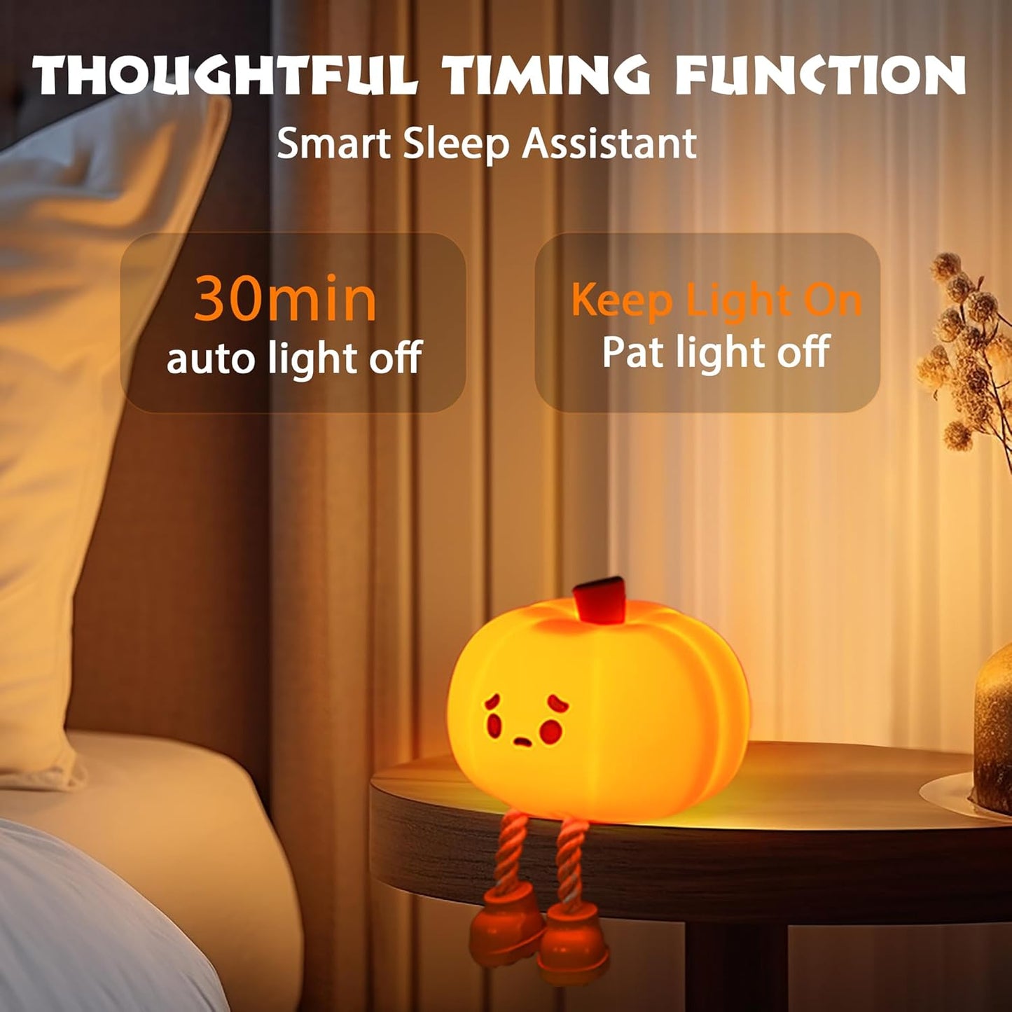 Cozy Glow Pumpkin Lamp