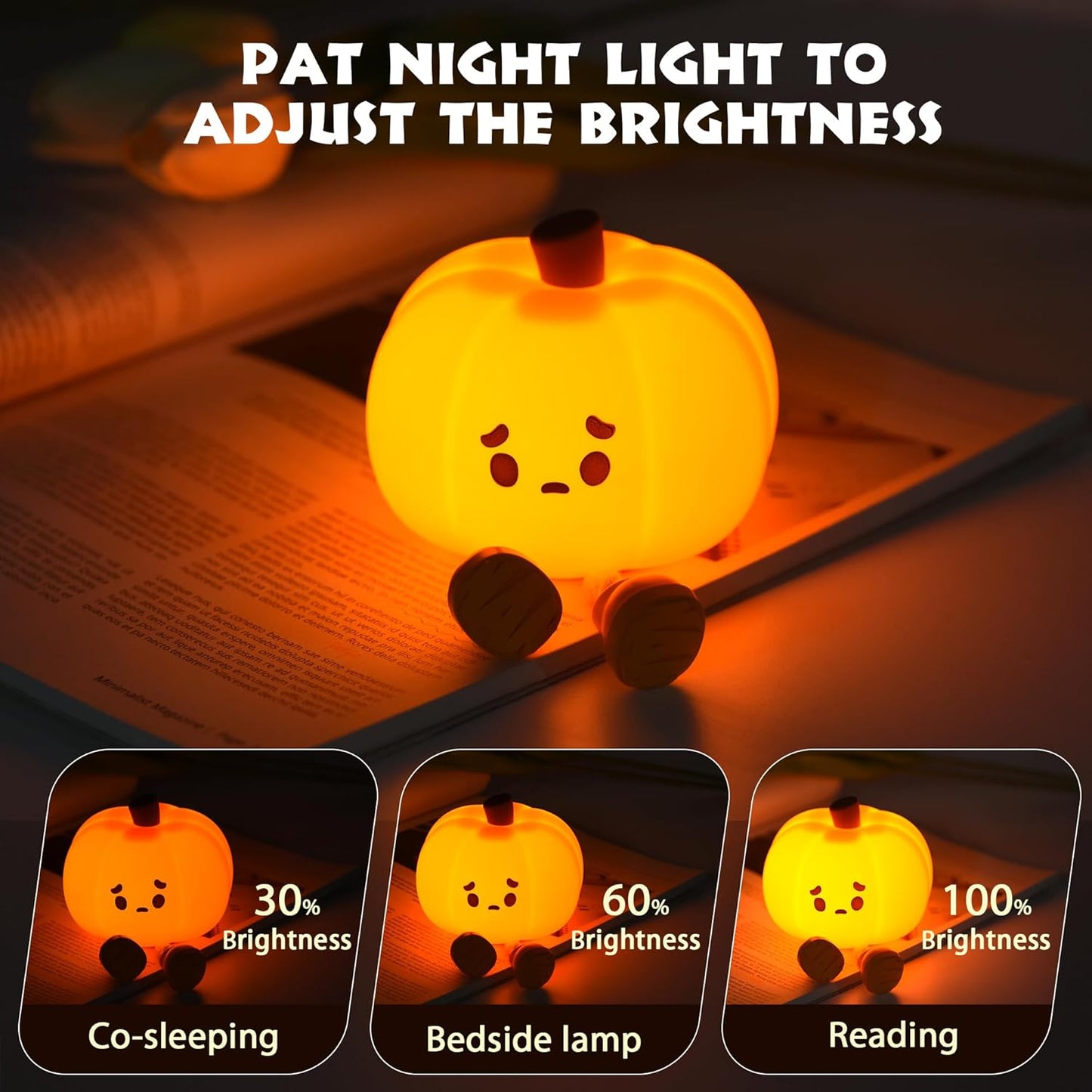 Cozy Glow Pumpkin Lamp