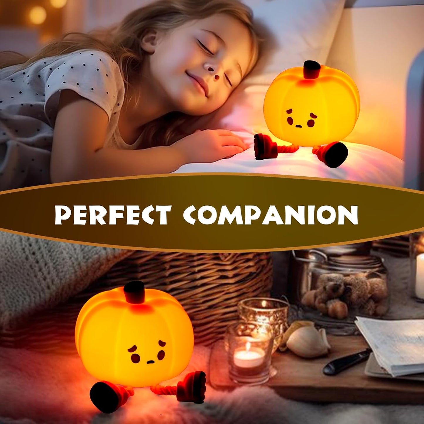 Cozy Glow Pumpkin Lamp