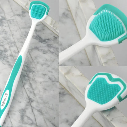 Fresh Breath Silicone Tongue Brush
