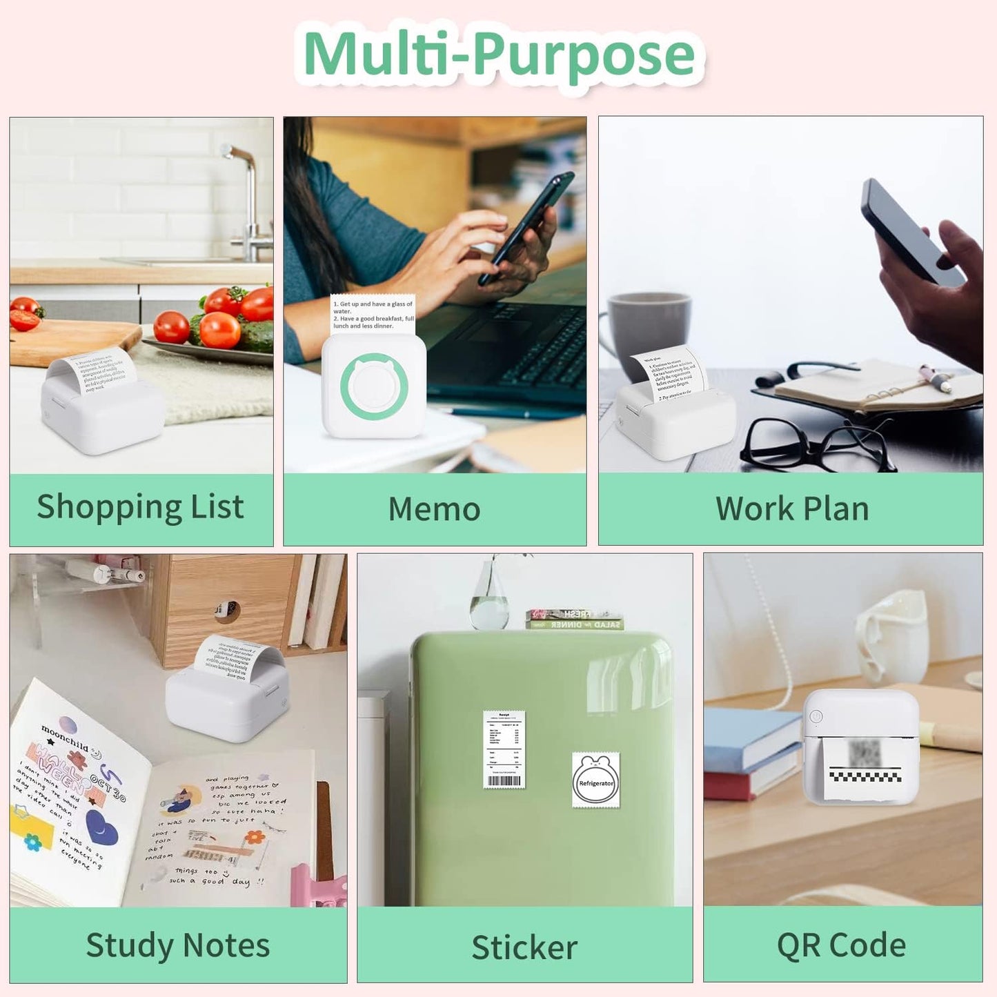 Portable Mini Printer 2.0