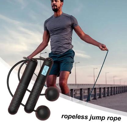 Digital Weighted Cordless Jump Rope