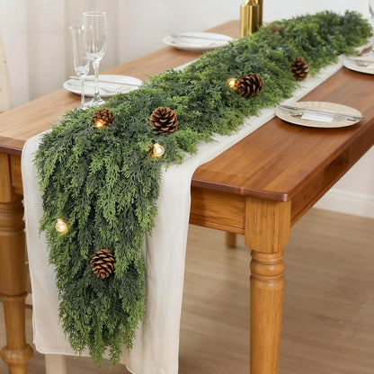 Evergreen Charm Cedar Garland