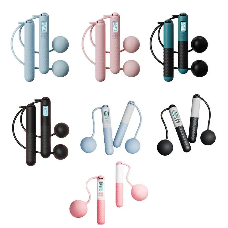 Digital Weighted Cordless Jump Rope