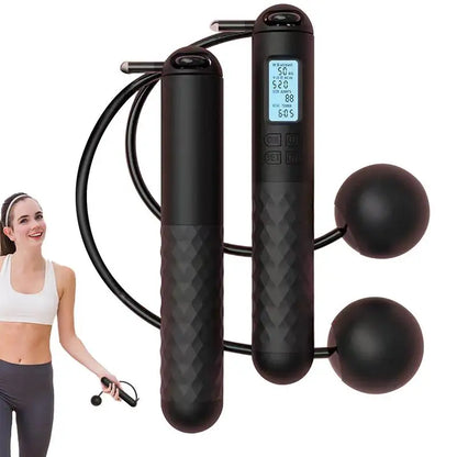 Digital Weighted Cordless Jump Rope