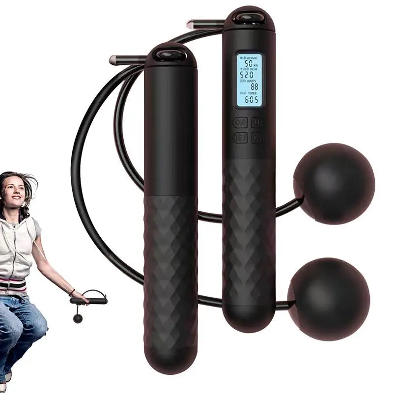 Digital Weighted Cordless Jump Rope